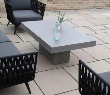Seville Polished Concrete Coffee Table