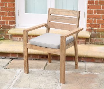 Tuscan Reclaimed Teak Stacking Armchair