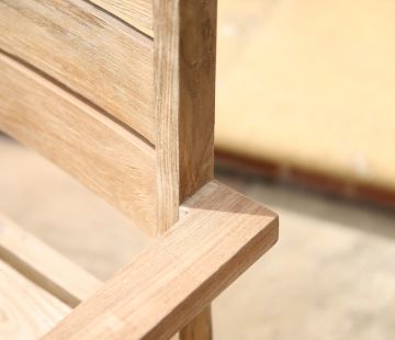 Tuscan Reclaimed Teak Stacking Armchair