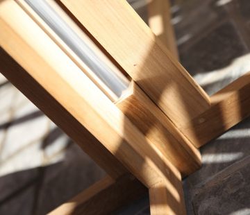 Gateleg Round Folding Dining Table 150cm