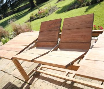 Tuscan Reclaimed Double Extending Table 320cm