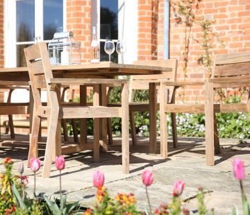 Tuscan Reclaimed Teak Stacking Armchair