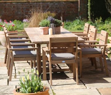 Tuscan Reclaimed Double Extending Table 320cm
