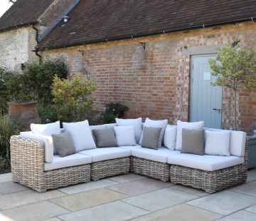 Avignon Wicker Modular Sofa