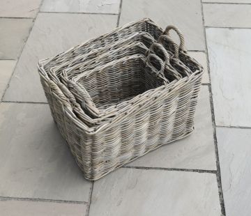 Set of Four Baskets