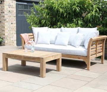 Tuscan Reclaimed Teak Garden Coffee Table - Rectangle
