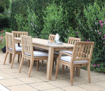 Rectangular Tuscan Table - Reclaimed Teak 200cm