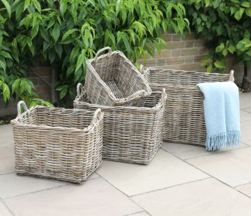 Set of Four Baskets