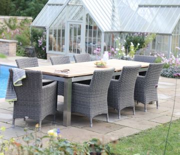 Milano Double Extending Table 370cm