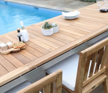 Milano Double Extending Table 370cm