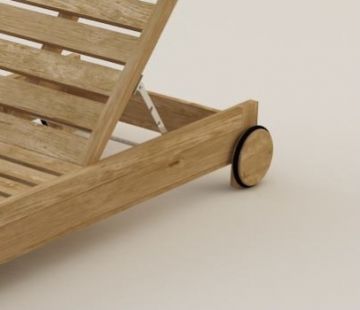 Tuscan Reclaimed Teak Lounger