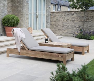 Tuscan Reclaimed Teak Lounger