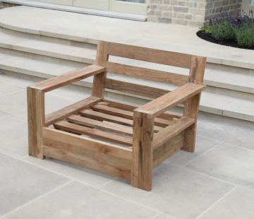 Tuscan Reclaimed Sofa Armchair