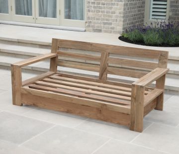 Tuscan Reclaimed Two-Seater Sofa