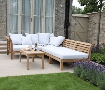 Albony Teak Modular Day Bed