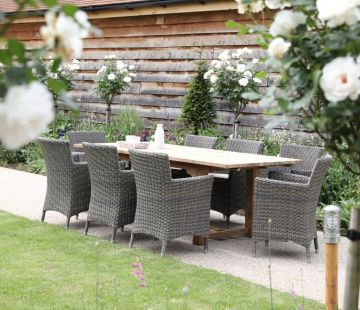 Tuscan Reclaimed Single Extending Table 220cm