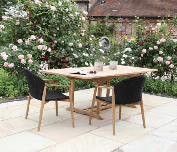 Henley Rectangle Extending Outdoor Dining Table 240cm