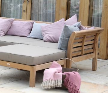 Albony Teak Modular Day Bed