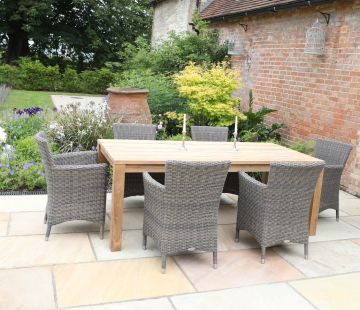 Tuscan Reclaimed Teak Rectangle Table 170cm 