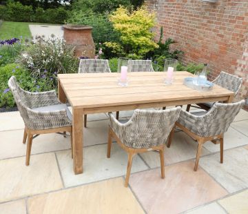 Tuscan Reclaimed Teak Rectangle Table 170cm 