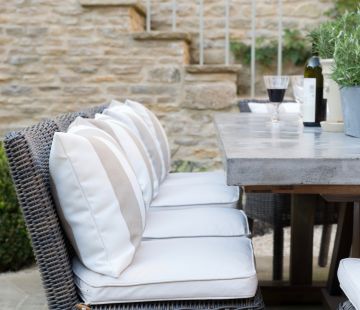 Neptune Hove 8 Seater Table & Chairs Set