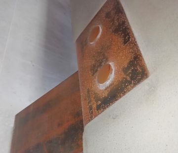 Mira Polished Concrete Bench 220cm