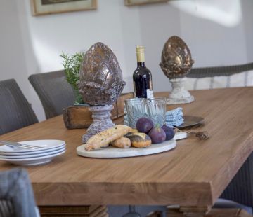 Camille Indoor Trestle Dining Table 210cm (OUTLET)
