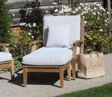 Provence Vintage Footstool/Ottoman 