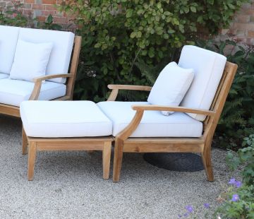 Provence Vintage Footstool/Ottoman 