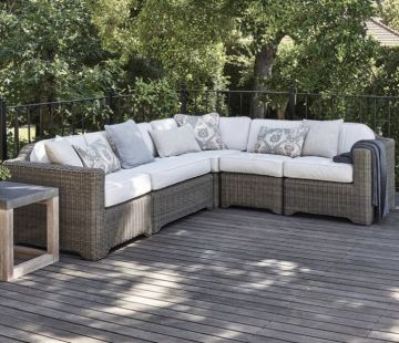 Neptune Tresco 6-seater Rattan Corner Sofa Set