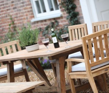 Provence Reclaimed Teak Table 200cm