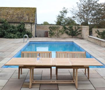 Marlow Armless Garden Bench 120cm 