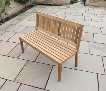 Marlow Armless Garden Bench 120cm 