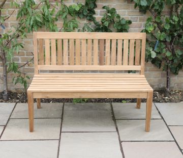 Marlow Armless Garden Bench 120cm 