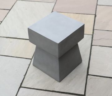 Iona Polished Concrete Stool