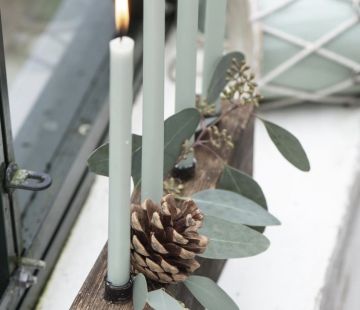Reclaimed Wood Candle Holder 