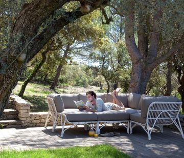 Lucy Modular Wicker Corner Sofa