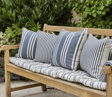 Maxime Blue Canvas Cushion 40x60