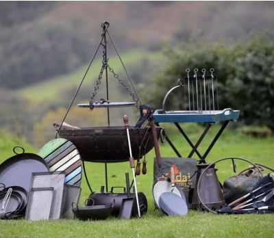 Kadai Cooking Tripod & Chains