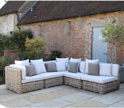 Avignon Wicker Modular Sofa
