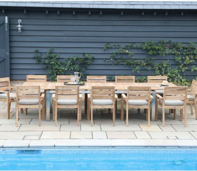 Milano Double Extending Table 370cm