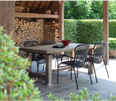 Loop Dining Armchair - Black