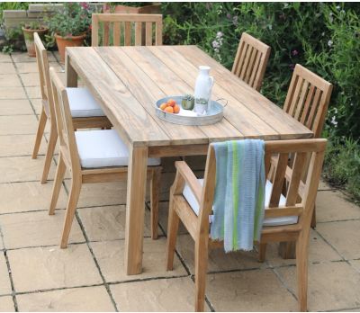 Rectangular Tuscan Table - Reclaimed Teak 200cm