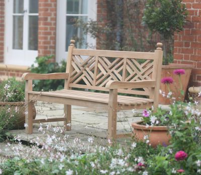 Emily Gray Garden Bench 150cm