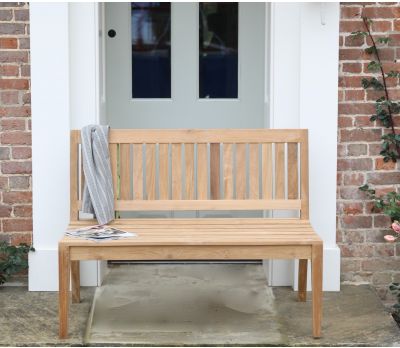 Marlow Armless Garden Bench 120cm 