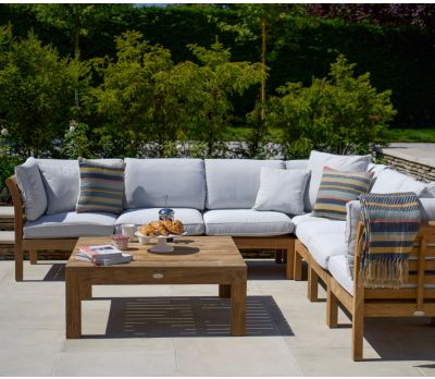Tuscan Reclaimed Teak Garden Coffee Table - Square 