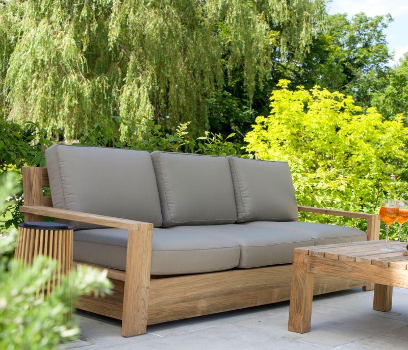 Tuscan Reclaimed Three  Seater  Sofa