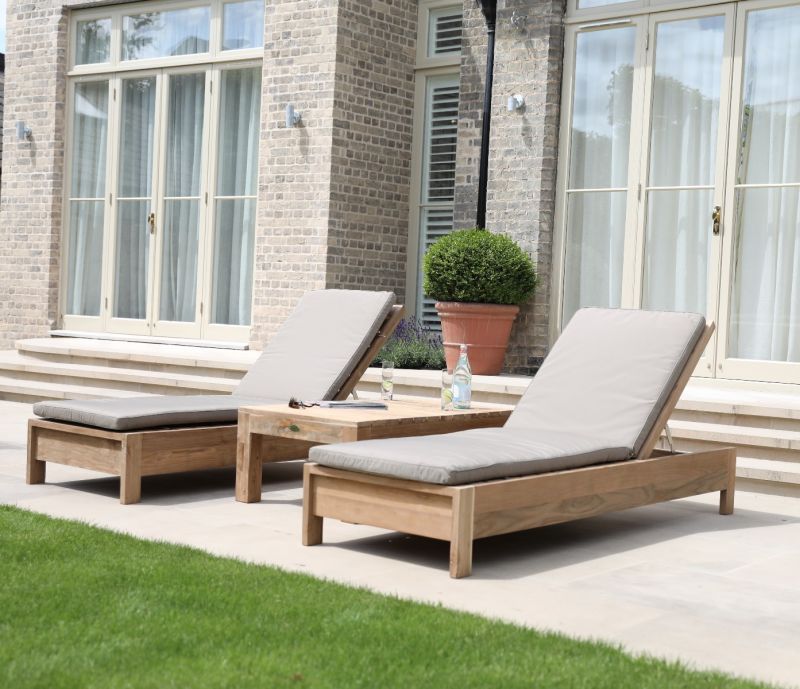Tuscan Reclaimed Teak Lounger