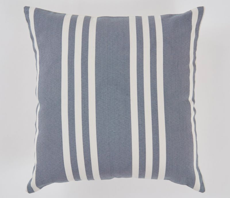 Maxime Blue Canvas Cushion 45x45