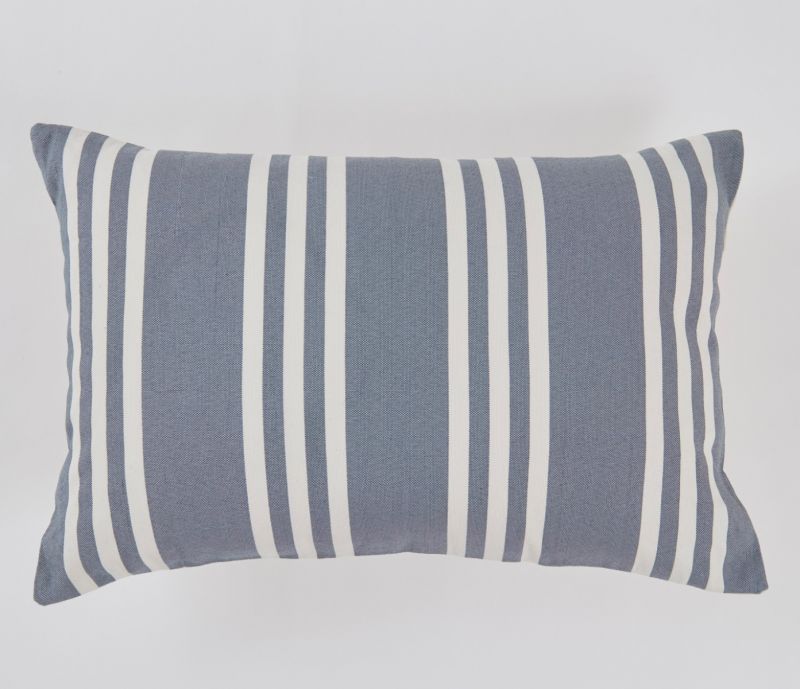 Maxime Blue Canvas Cushion 40x60